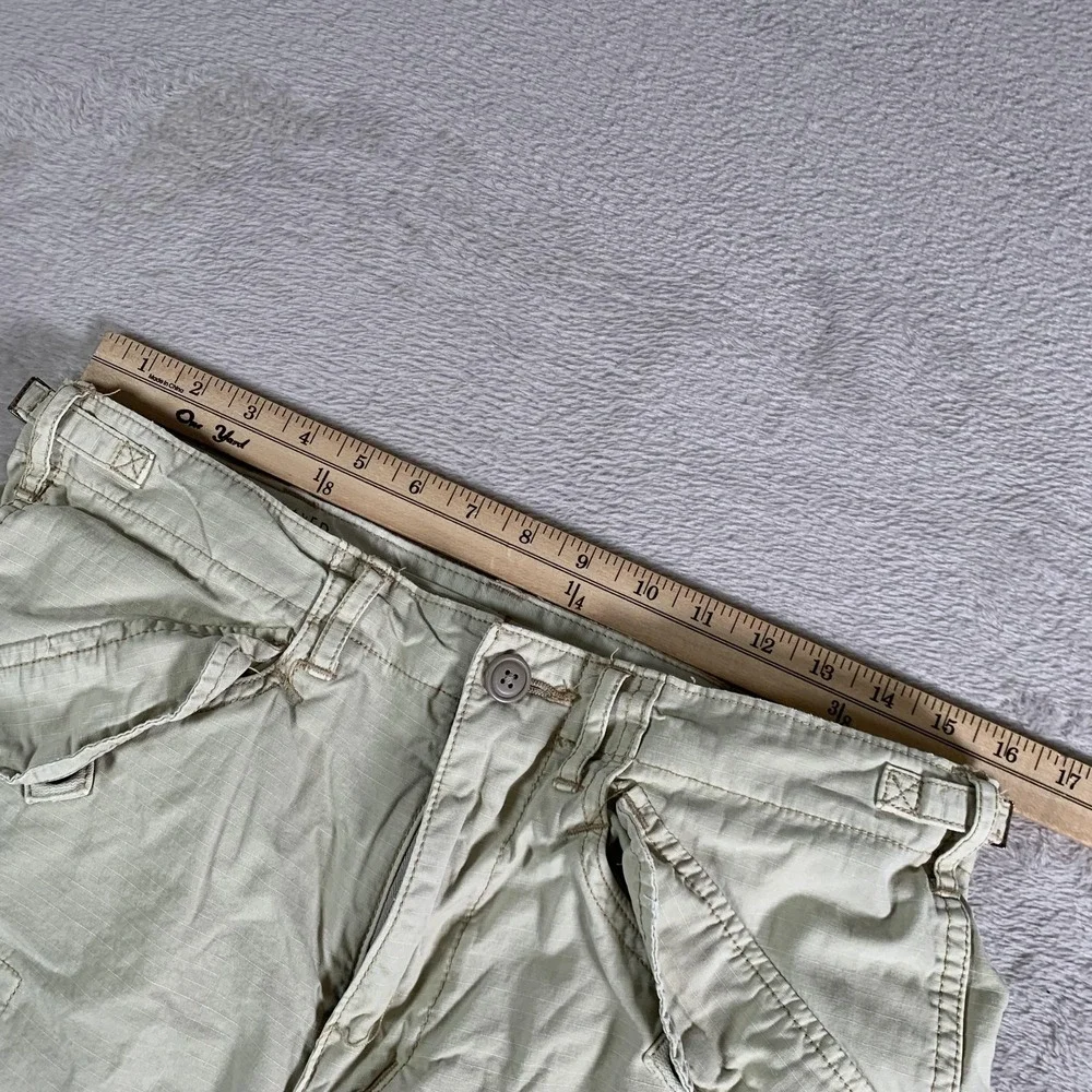 Polo Ralph Lauren Cargo Shorts‎ Mens 30 Beige Relaxed Fit Drawstring Drill Khaki